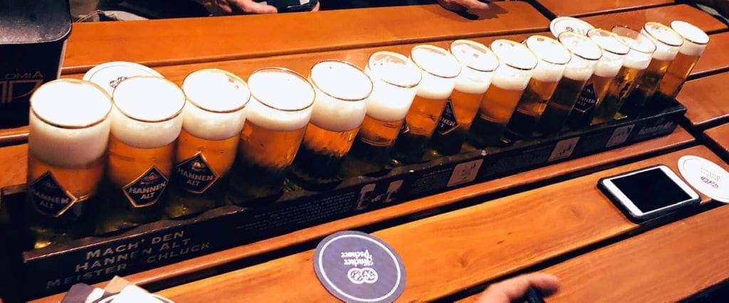Metro di birra la buca gasthaus